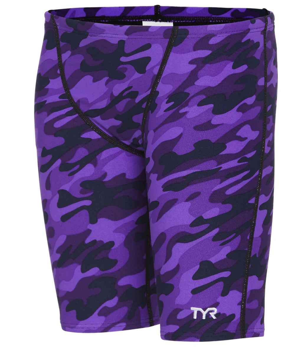 TYR Boys' Camo Jammer Swimsuit - Image 5