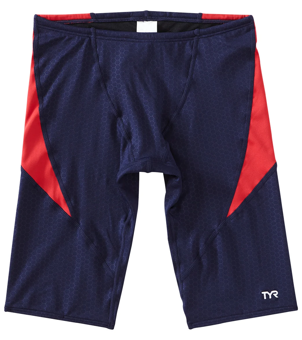 TYR Boys' Hexa Curve Splice Jammer Swimsuit - Image 16