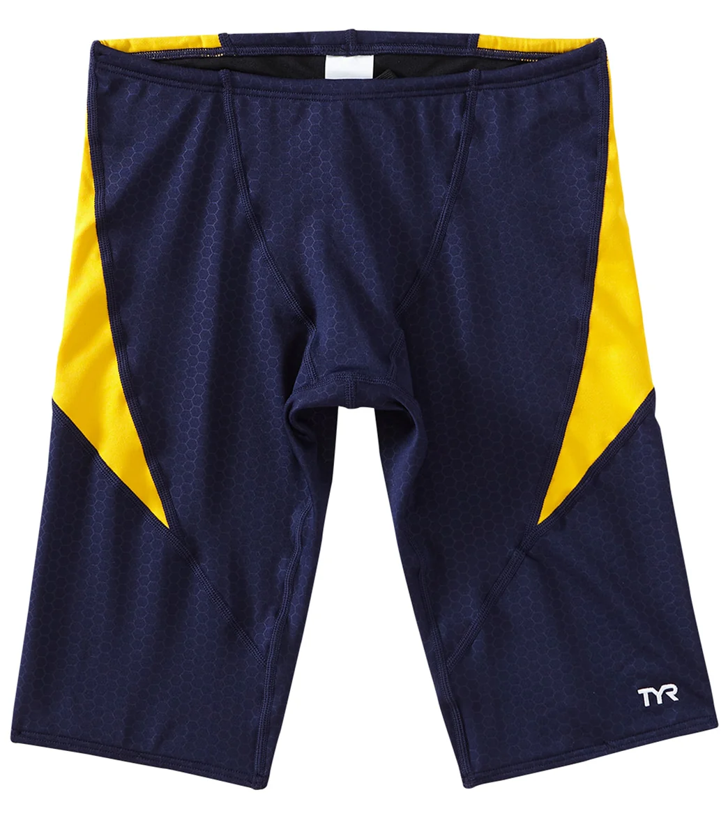 TYR Boys' Hexa Curve Splice Jammer Swimsuit - Image 17