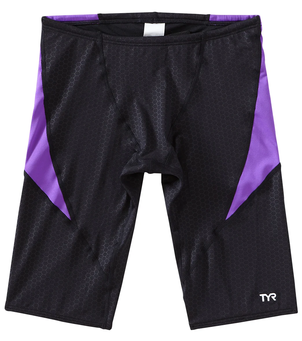 TYR Boys' Hexa Curve Splice Jammer Swimsuit - Image 28