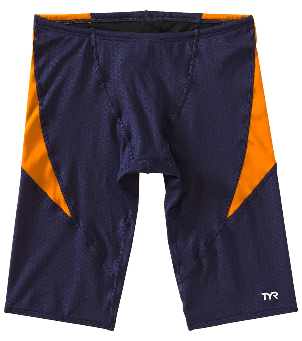 TYR Boys' Hexa Curve Splice Jammer Swimsuit - Image 4