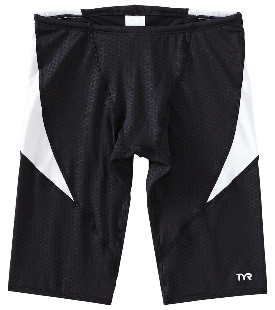TYR Boys' Hexa Curve Splice Jammer Swimsuit - Image 8