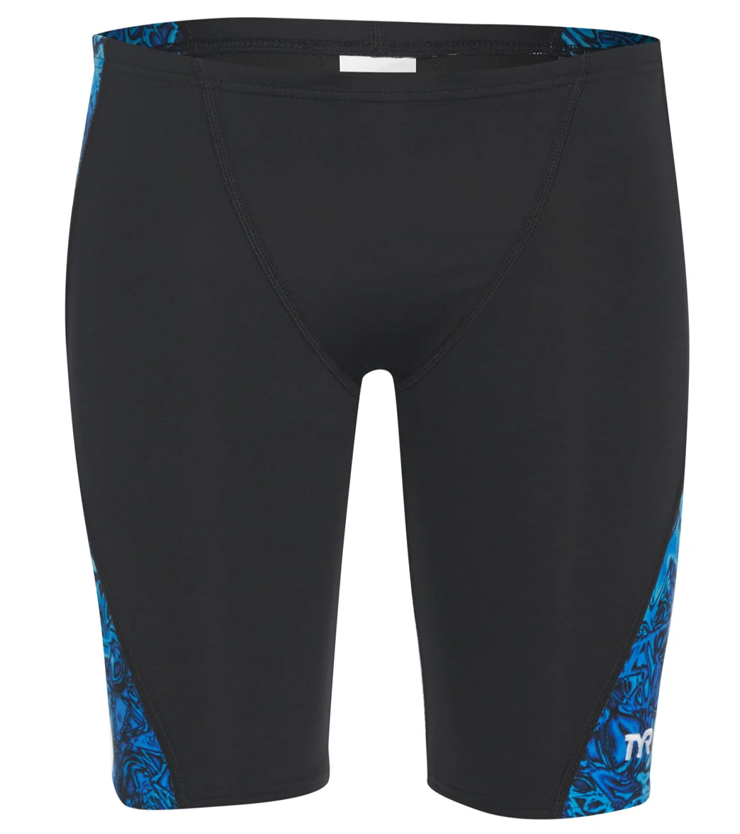 TYR Boys' Nebulous Blade Splice Jammer Swimsuit - Image 16
