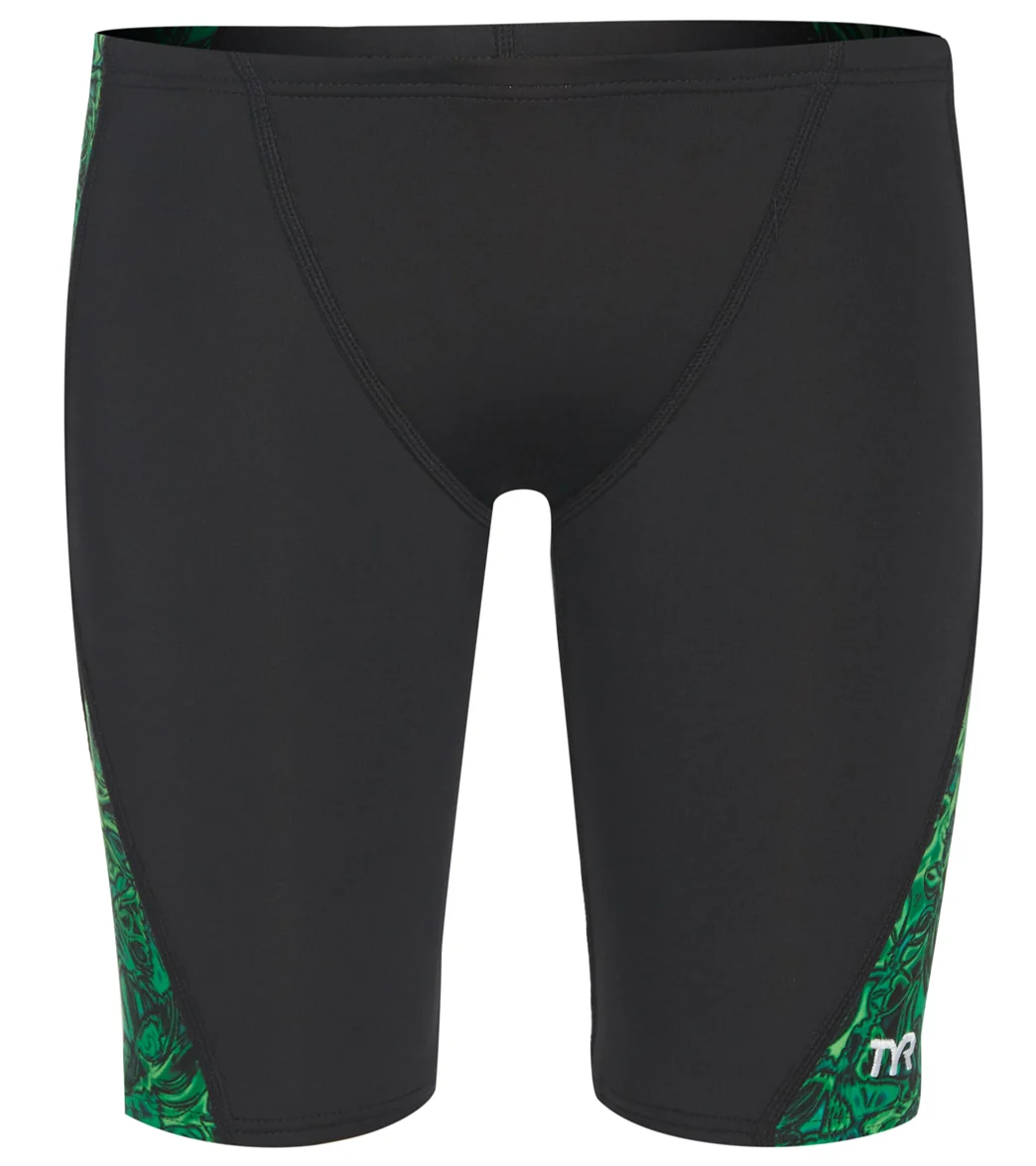 TYR Boys' Nebulous Blade Splice Jammer Swimsuit - Image 23