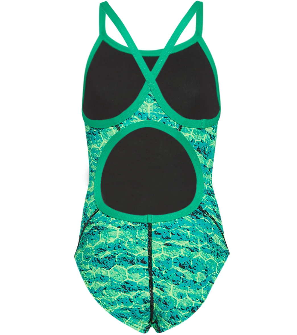 TYR Girls' Agran Diamondfit One Piece Swimsuit - Image 12