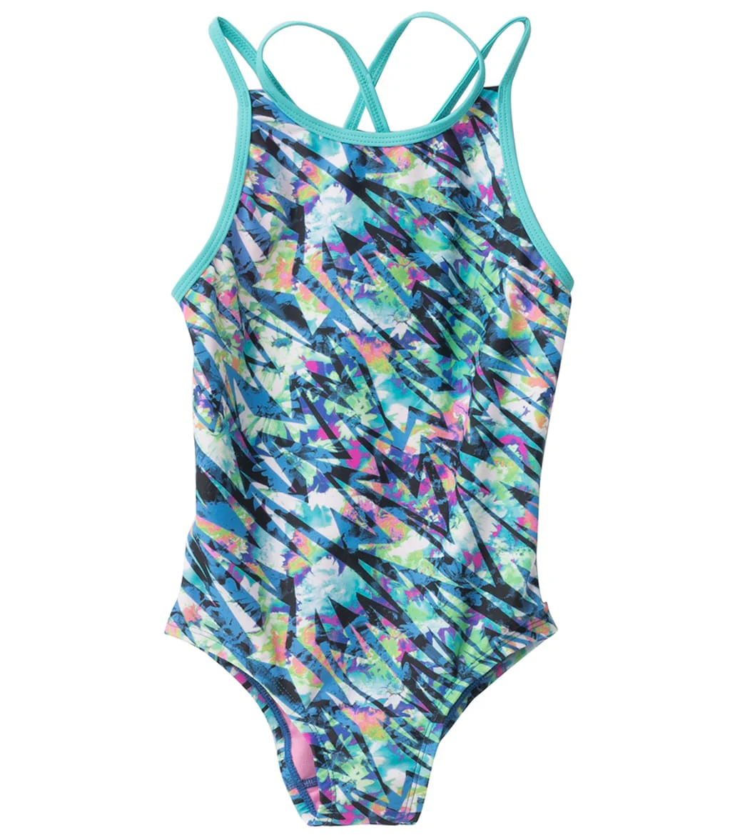 TYR Girls' Bolt Oliviafit One Piece Swimsuit (Toddler, Little Kid, Big Kid) - Image 4