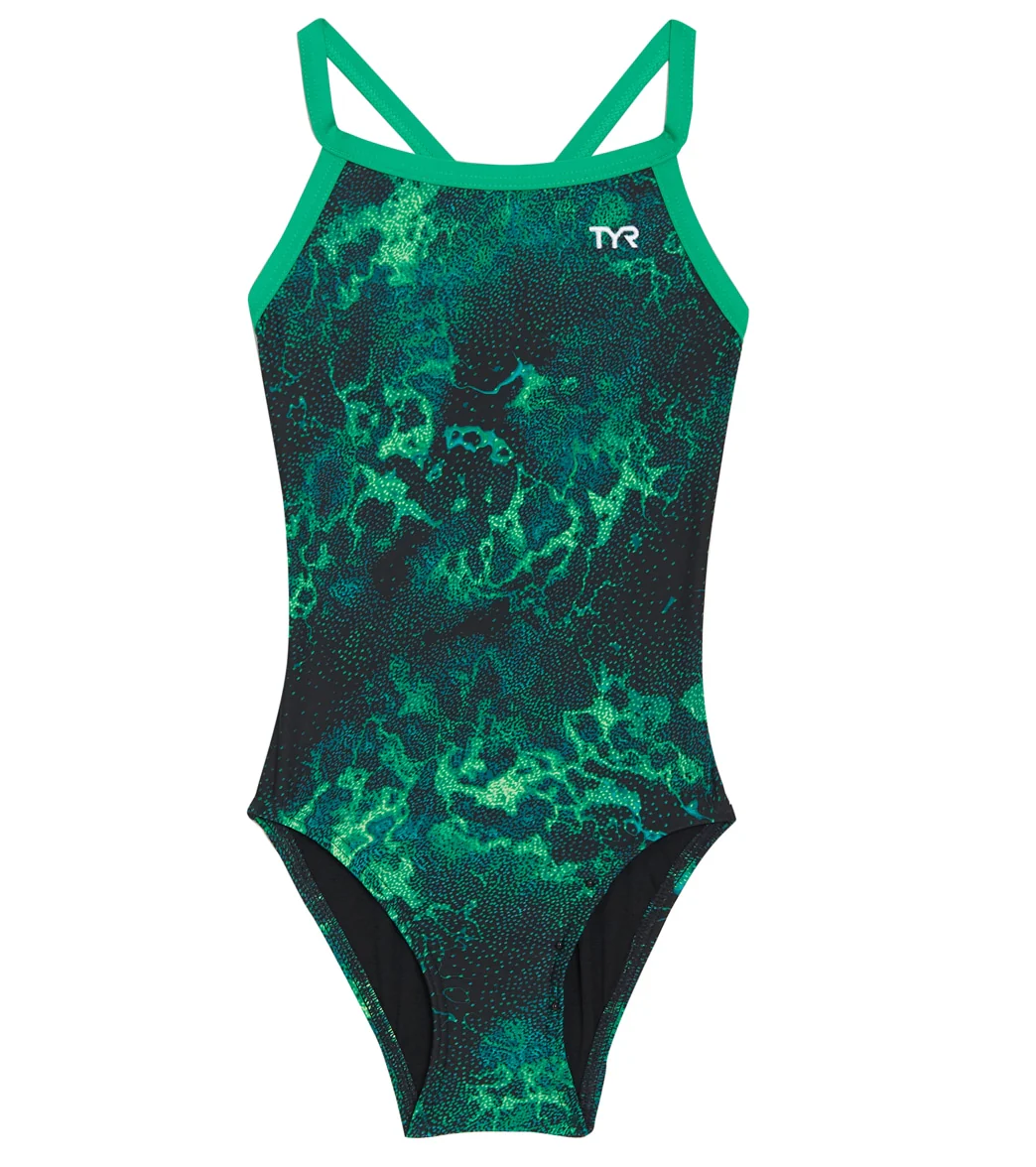 TYR Girls' Diploria Diamondfit One Piece Swimsuit - Image 22