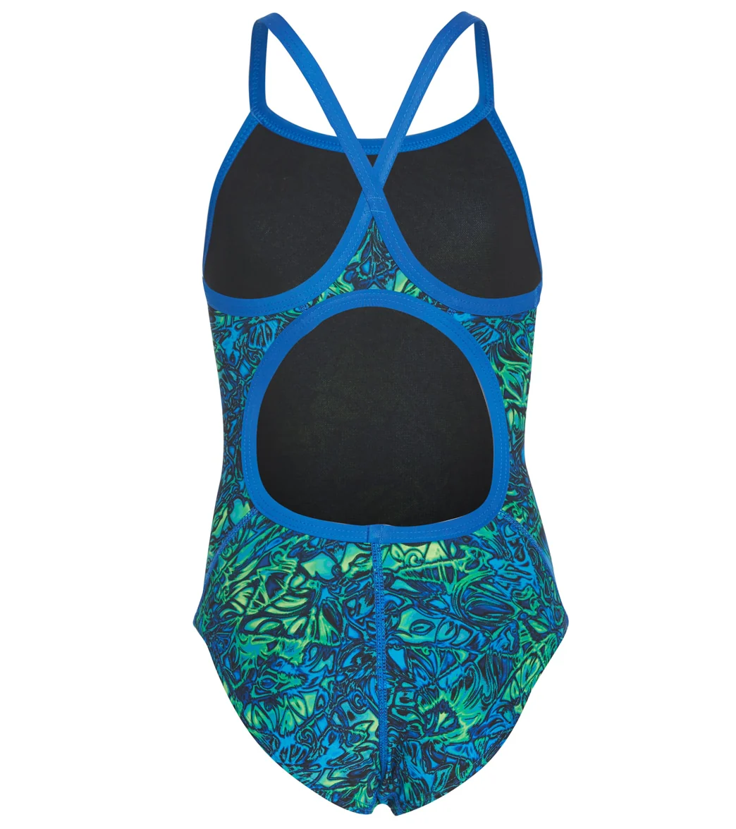 TYR Girls' Nebulous Diamondfit One Piece Swimsuit - Image 2