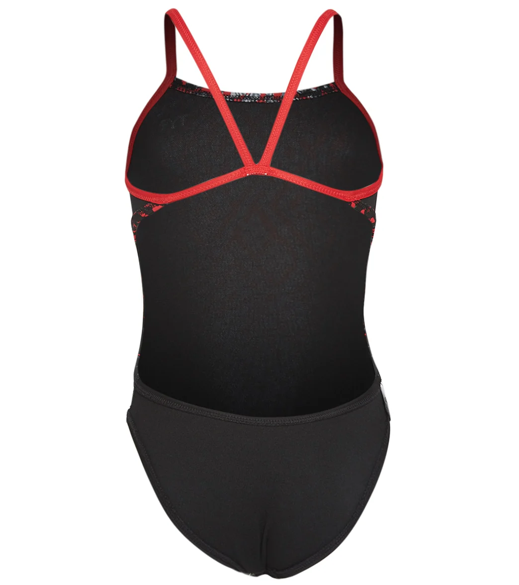 TYR Girls' Odyssey Cutoutfit One Piece Swimsuit - Image 10