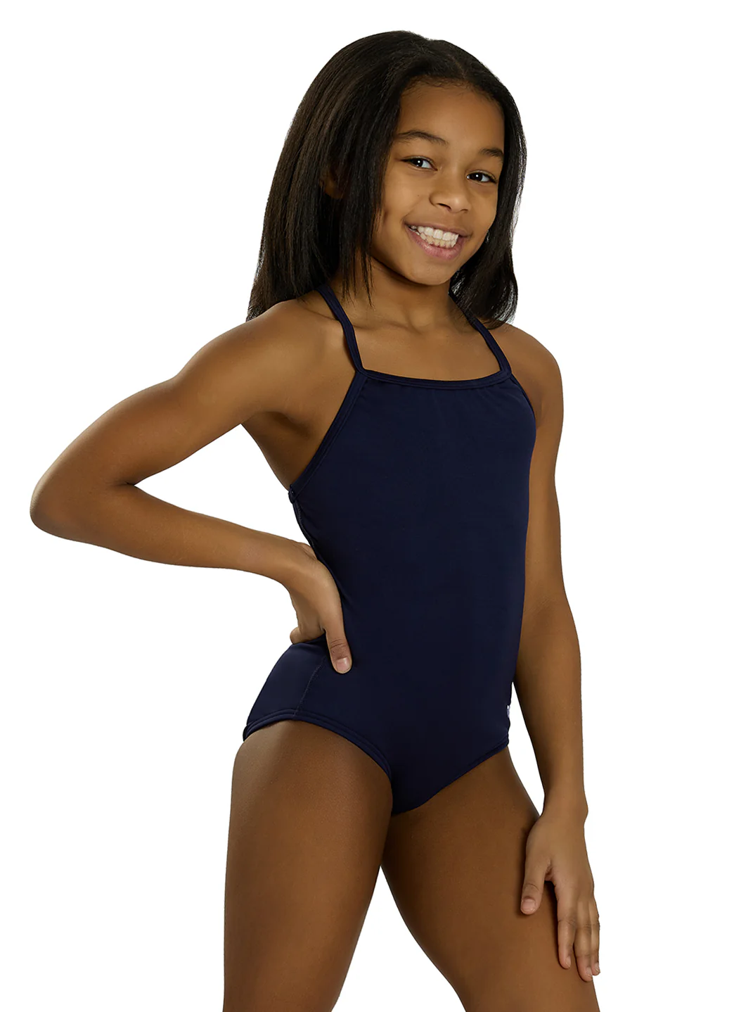 TYR Girls' Solid Durafast Elite Addy Diamondfit One Piece Swimsuit (Little Kid, Big Kid) - Image 9