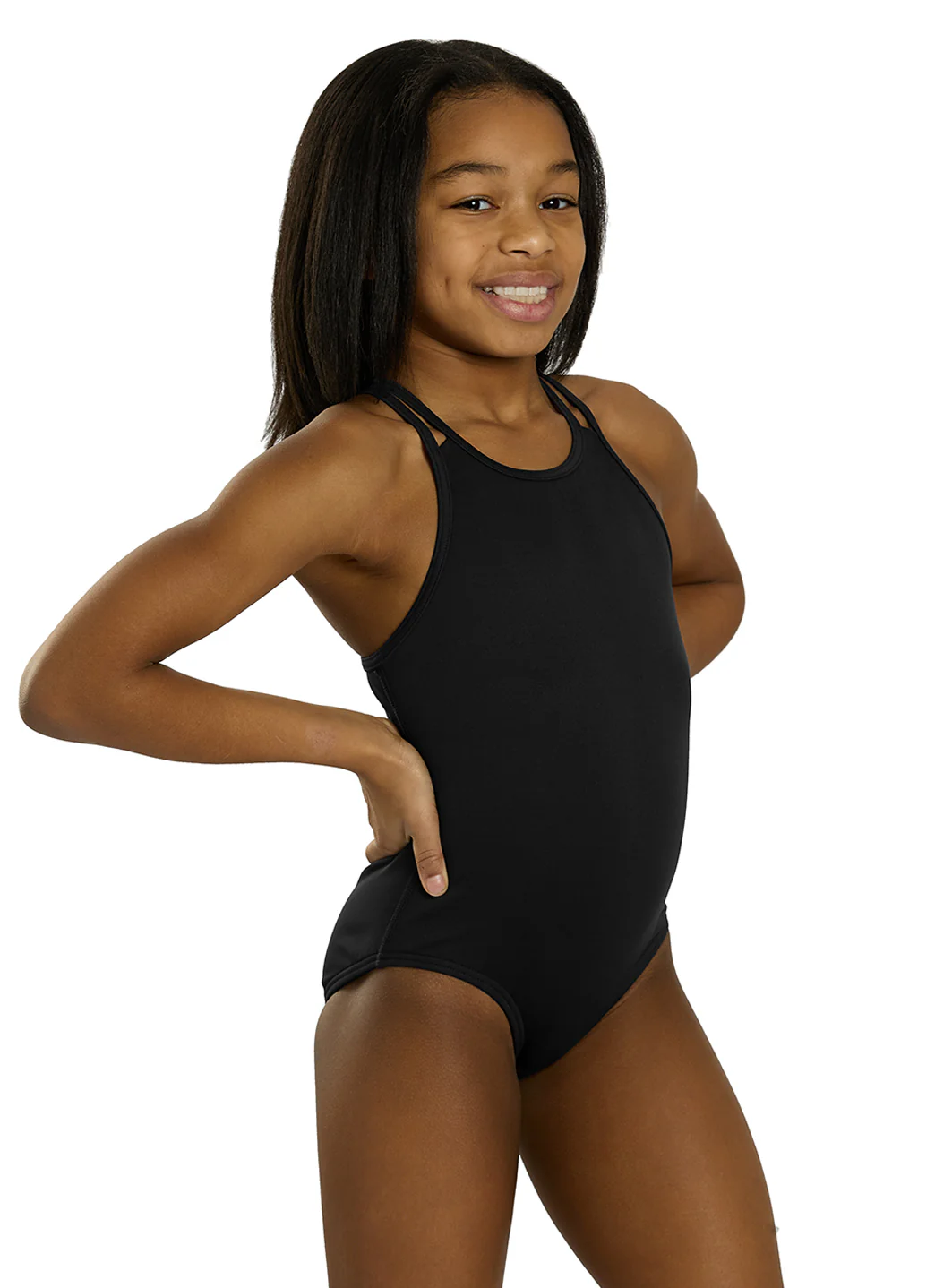 TYR Girls' Solid Durafast Elite Oliviafit One Piece Swimsuit (Toddler, Little Kid, Big Kid) - Image 12