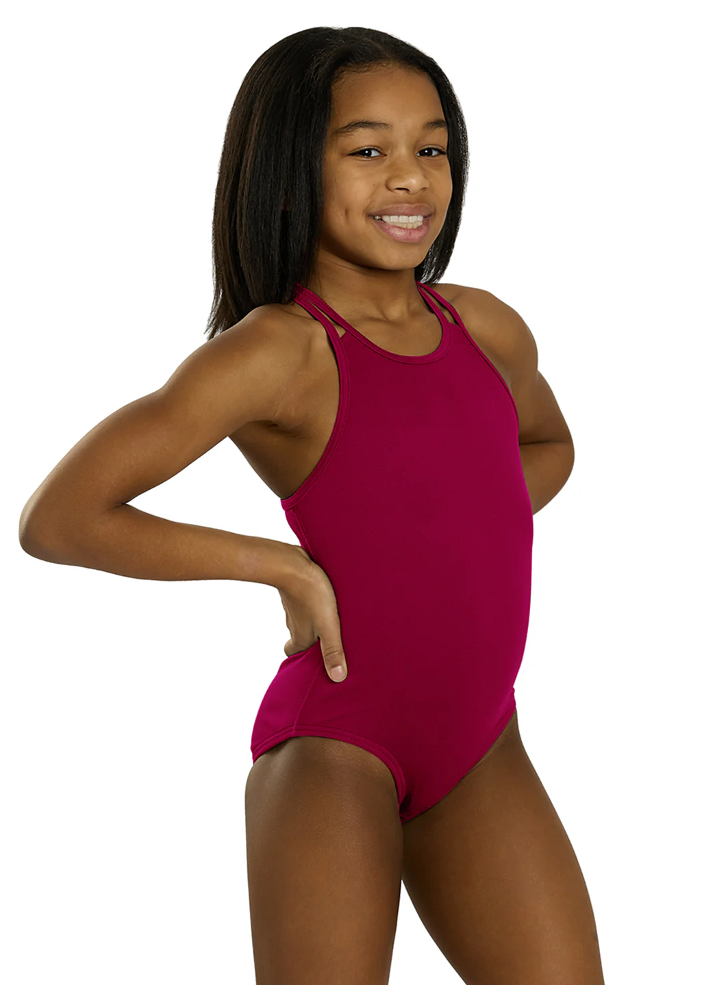 TYR Girls' Solid Durafast Elite Oliviafit One Piece Swimsuit (Toddler, Little Kid, Big Kid) - Image 24