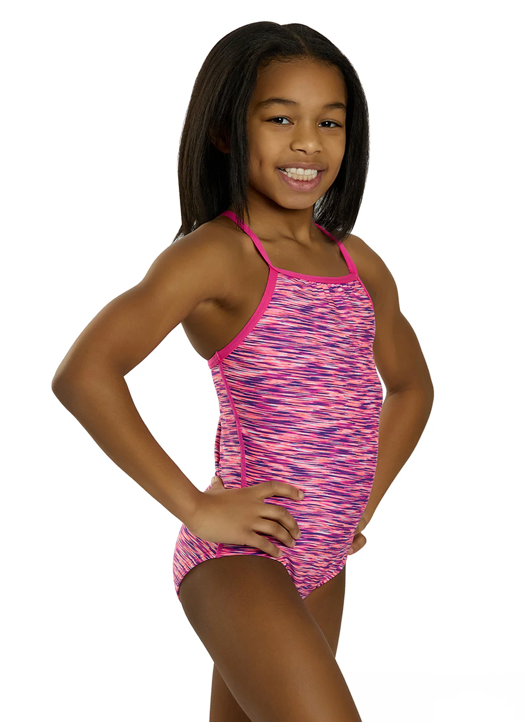 TYR Girls' Sonoma Durafast Elite Addy Diamondfit One Piece Swimsuit (Little Kid, Big Kid) - Image 4