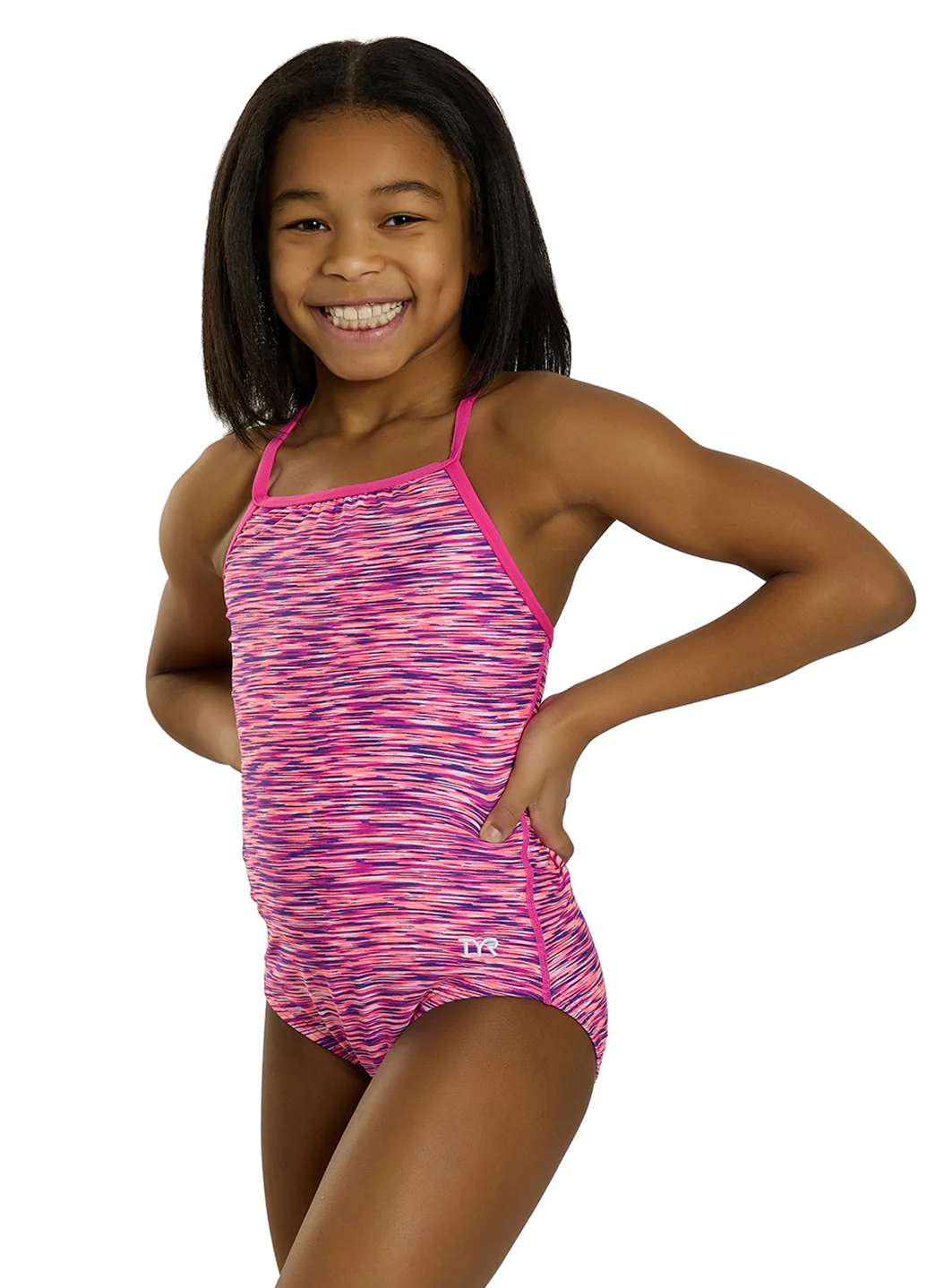 TYR Girls' Sonoma Durafast Elite Addy Diamondfit One Piece Swimsuit (Little Kid, Big Kid) - Image 6