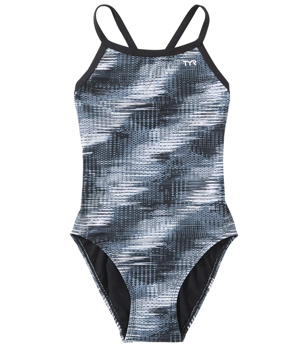 TYR Girls' Surge Diamondfit One Piece Swimsuit - Image 4