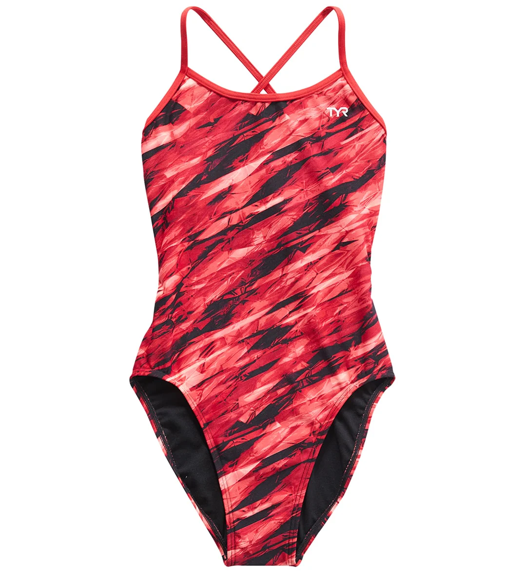 TYR Girls' Vitric Trinityfit One Piece Swimsuit - Image 9