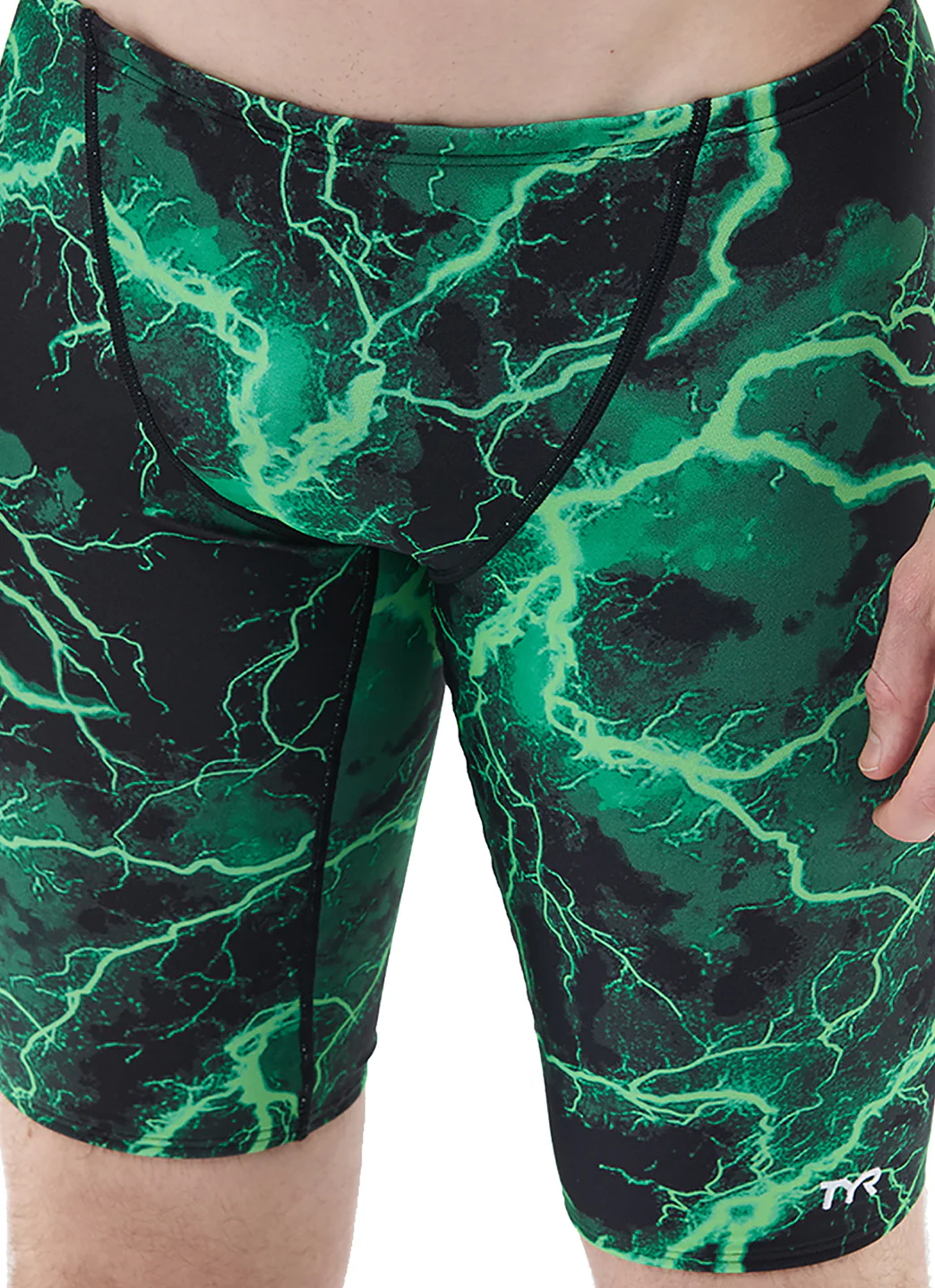 TYR Men's Arterix Durafast Elite Jammer Swimsuit - Image 6