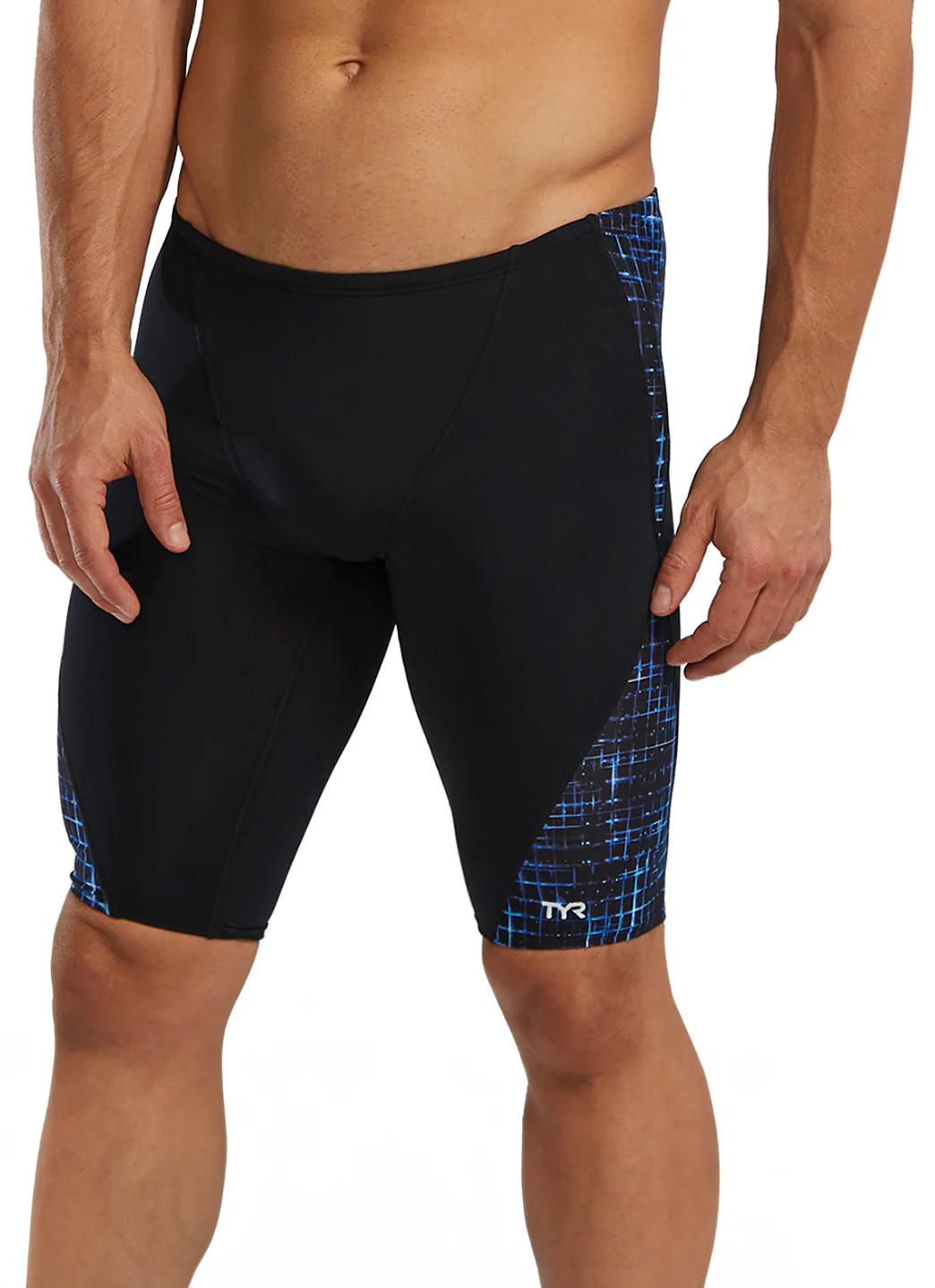 TYR Men's Atrix Blade Splice Jammer Swimsuit - Image 12