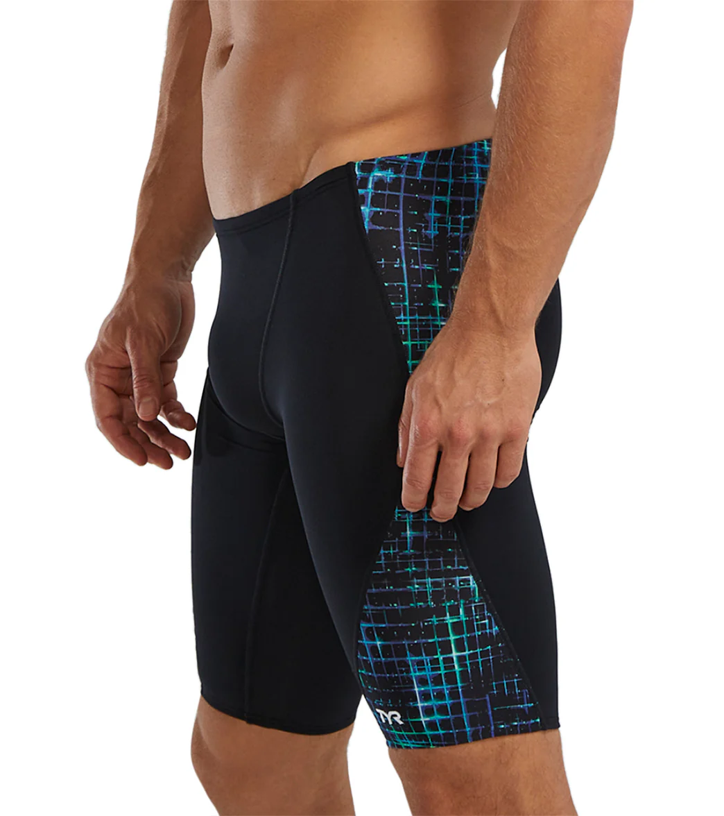 TYR Men's Atrix Blade Splice Jammer Swimsuit - Image 6