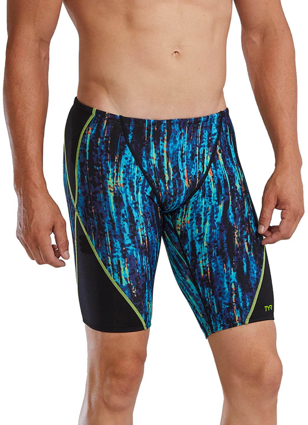 TYR Men's Aurora Durafast Elite Jammer Swimsuit - Image 3
