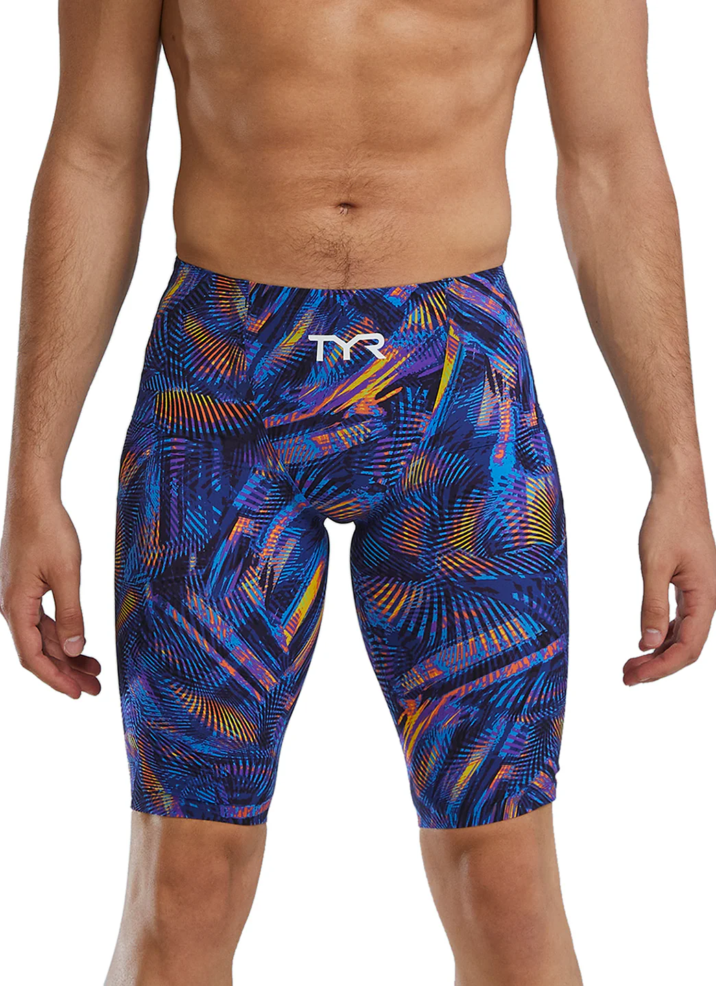 TYR Men's Avictor 2.0 Helux High Waist Jammer Tech Suit Swimsuit - Image 24