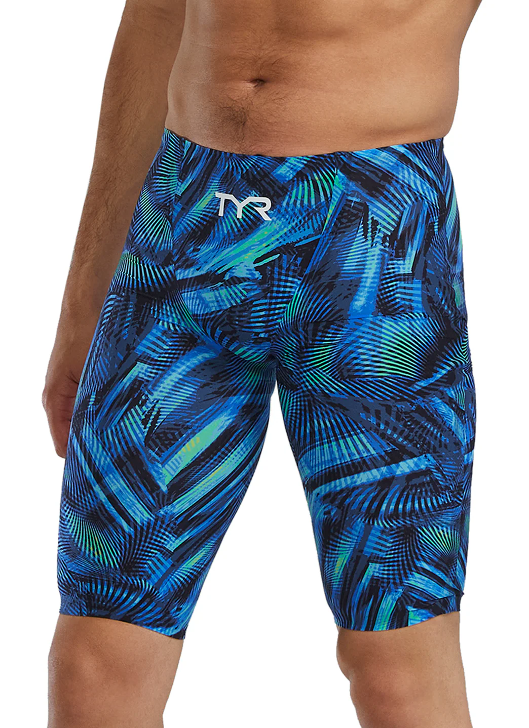 TYR Men's Avictor 2.0 Helux High Waist Jammer Tech Suit Swimsuit - Image 5