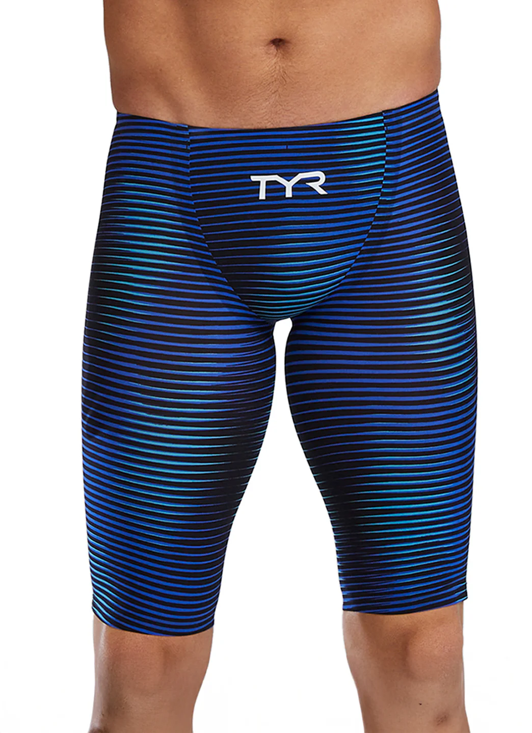 TYR Men's Avictor 2.0 Luminis High Waist Jammer Tech Suit Swimsuit - Image 22