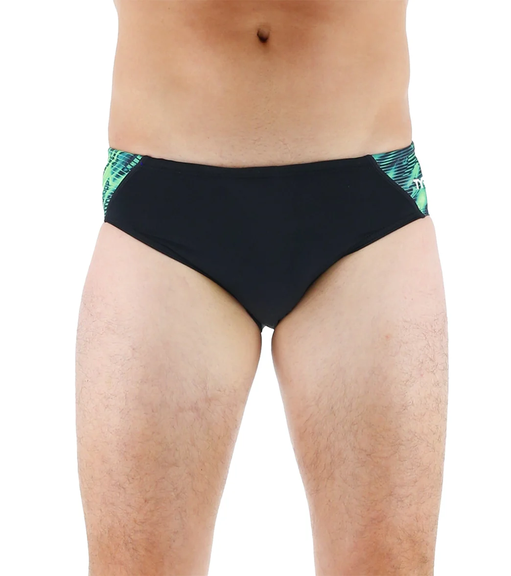TYR Men's Cadence Racer Brief Swimsuit - Image 28