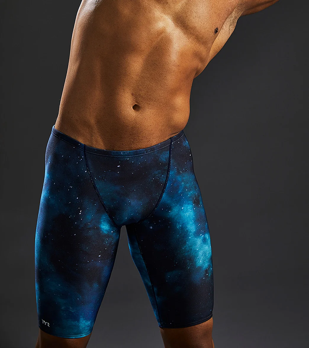 TYR Men's Cosmic Jammer Swimsuit - Image 7