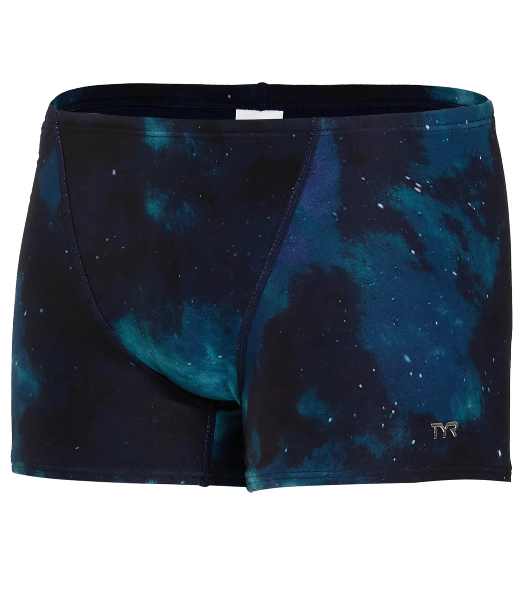 TYR Men's Cosmic Night Square Leg Swimsuit - Image 4