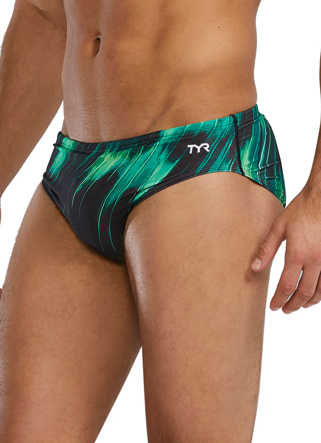 TYR Men's Cycloid Durafast Elite Brief Swimsuit - Image 24