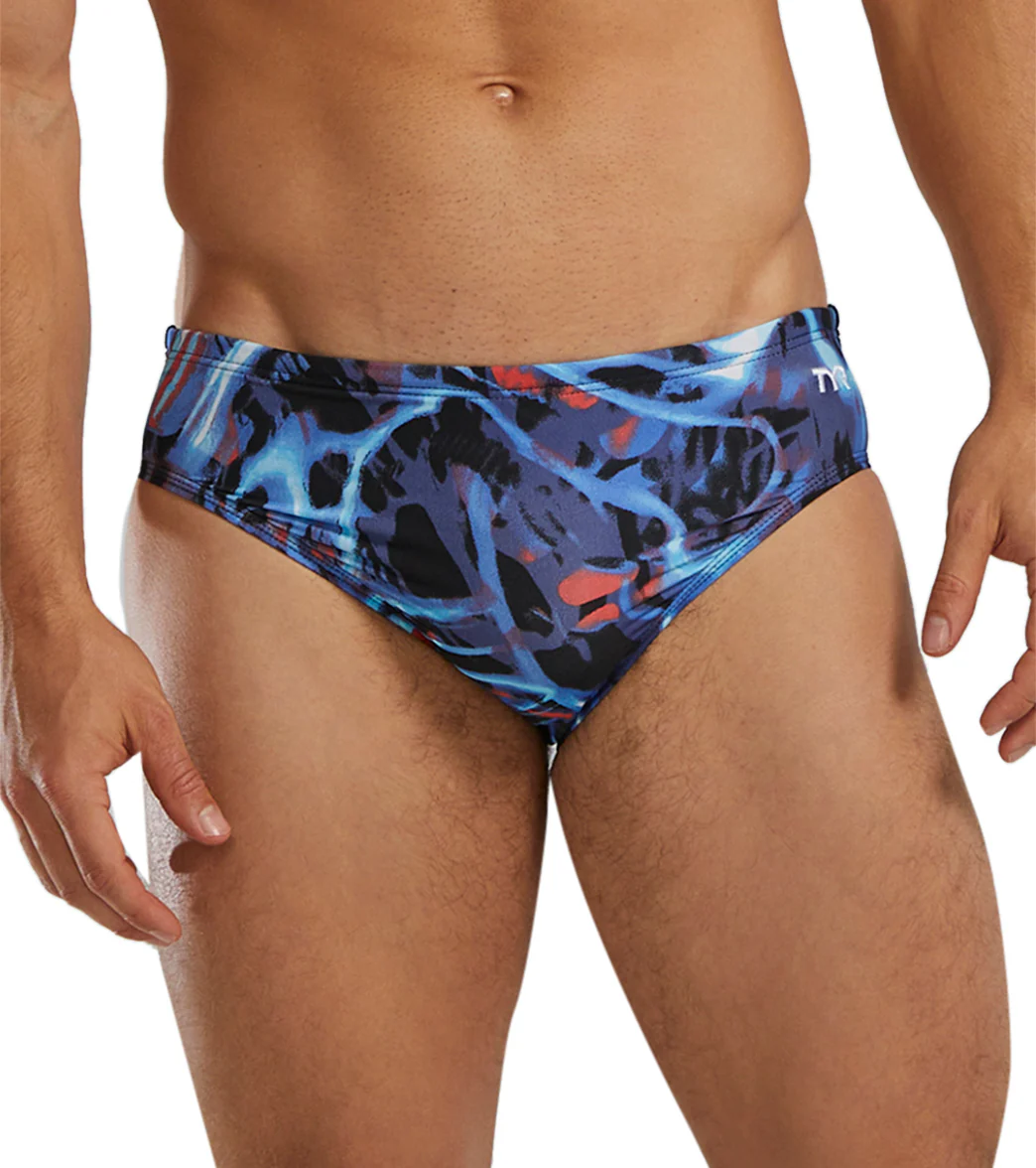 TYR Men's Electro Brief Swimsut