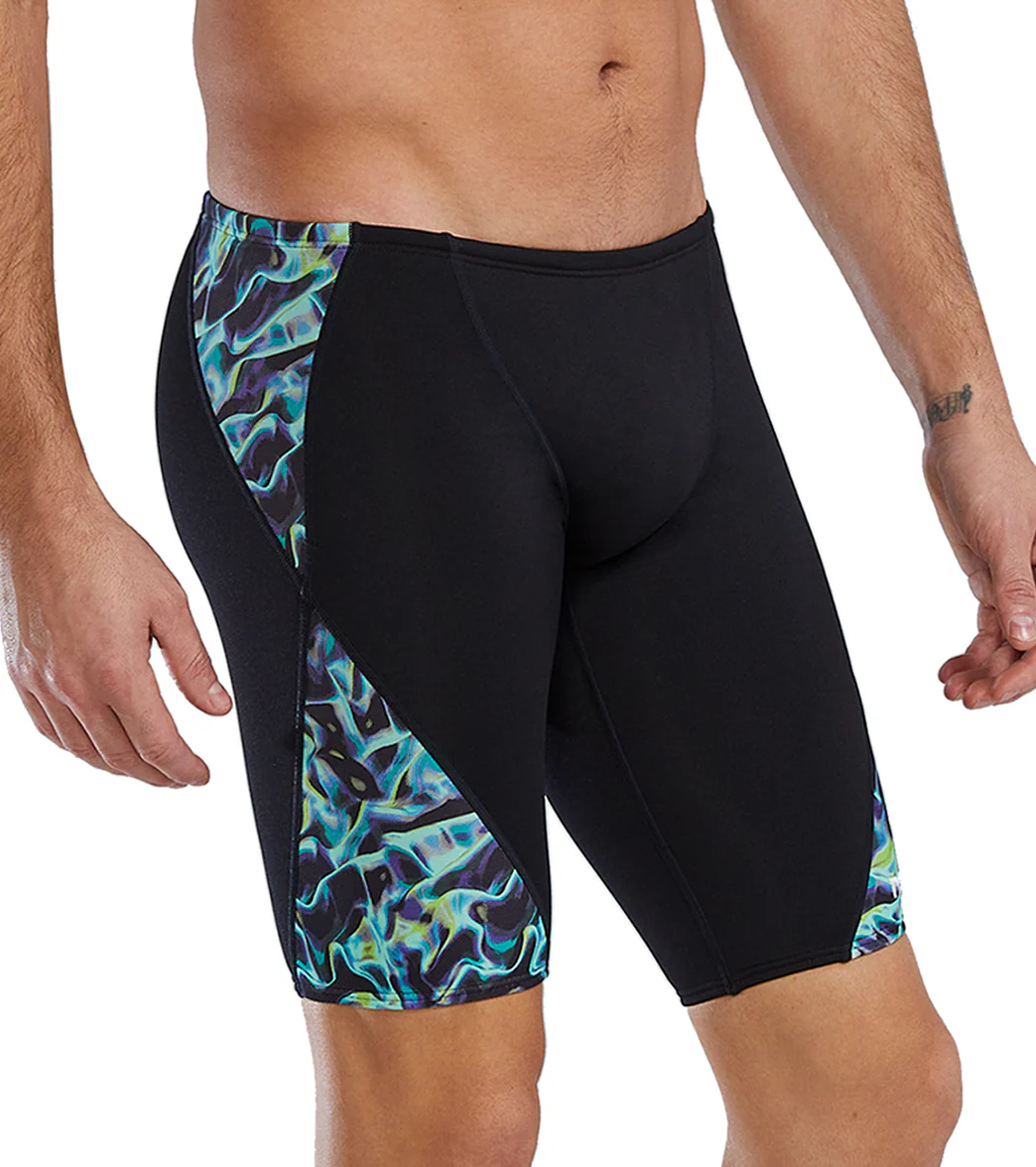 TYR Men's Energia Blade Splice Durafast Elite Jammer Swimsuit - Image 24