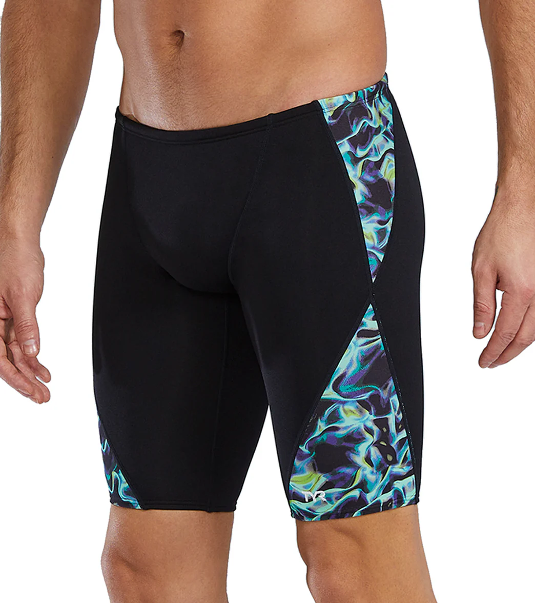 TYR Men's Energia Blade Splice Durafast Elite Jammer Swimsuit - Image 28