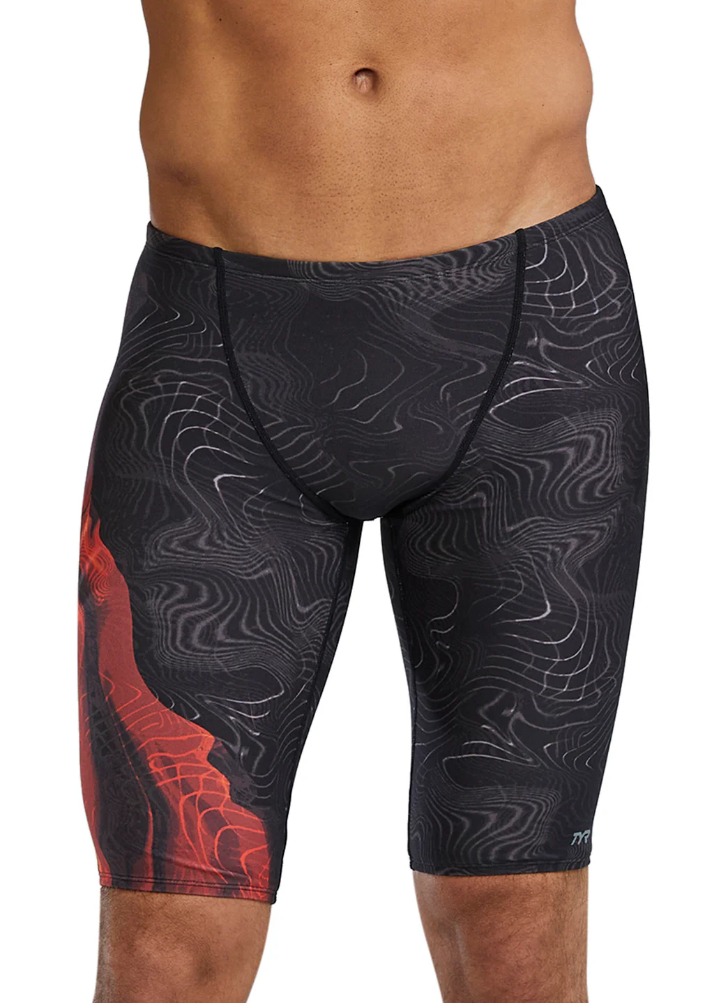 TYR Men's Firestorm Durafast Elite Jammer Swimsuit - Image 2