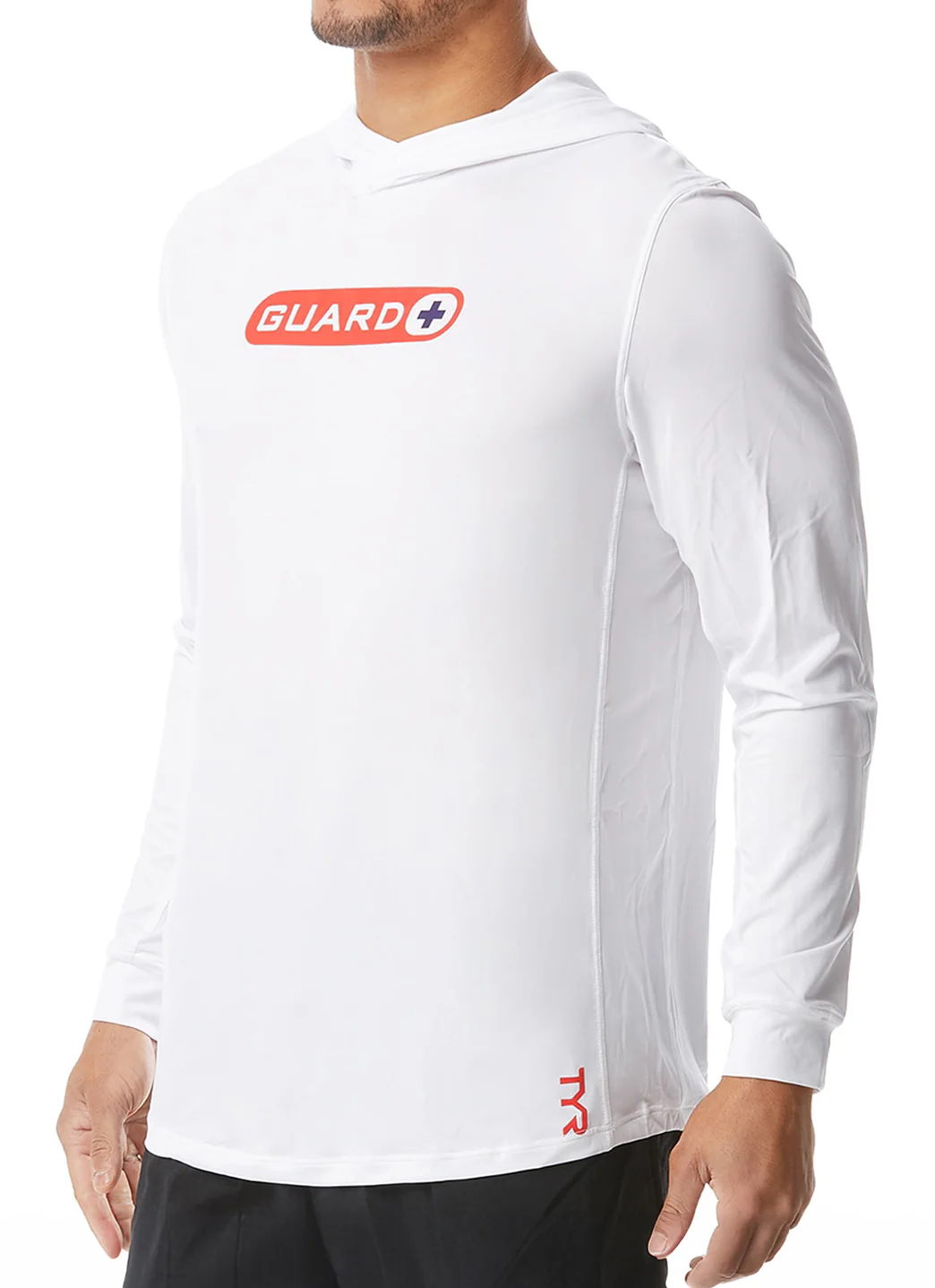 TYR Men's Guard Long Sleeve Rashguard Hoodie - Image 3