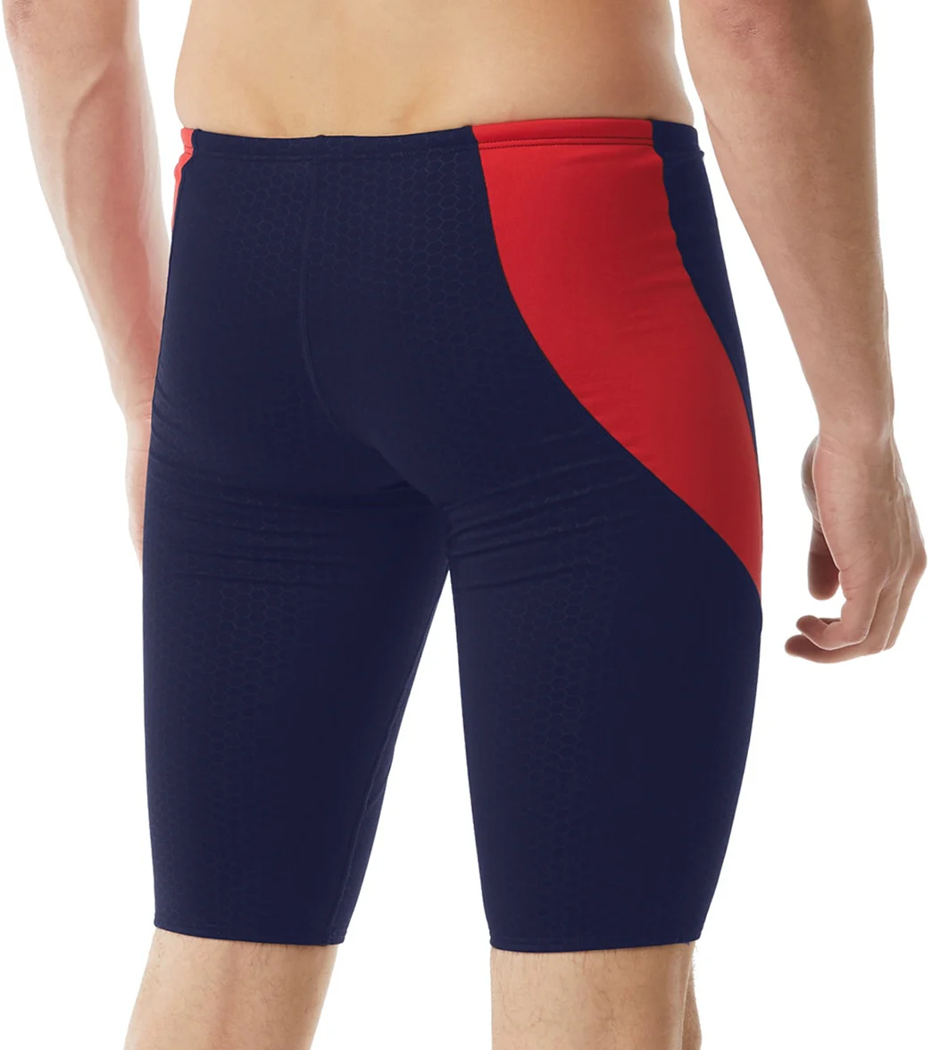 TYR Men's Hexa Curve Splice Jammer Swimsuit - Image 9