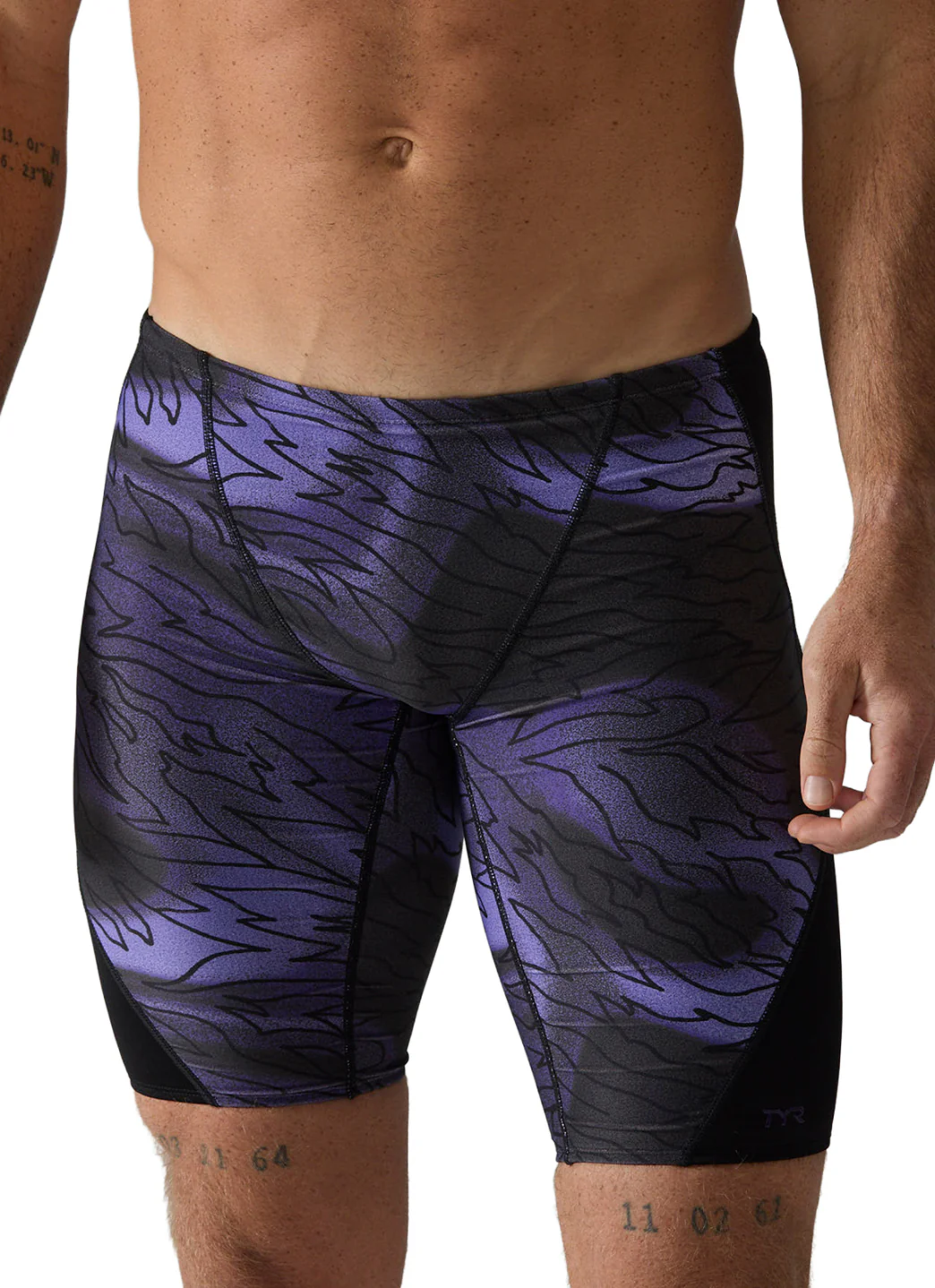 TYR Men's Hodori Durafast Elite Jammer Swimsuit - Image 2