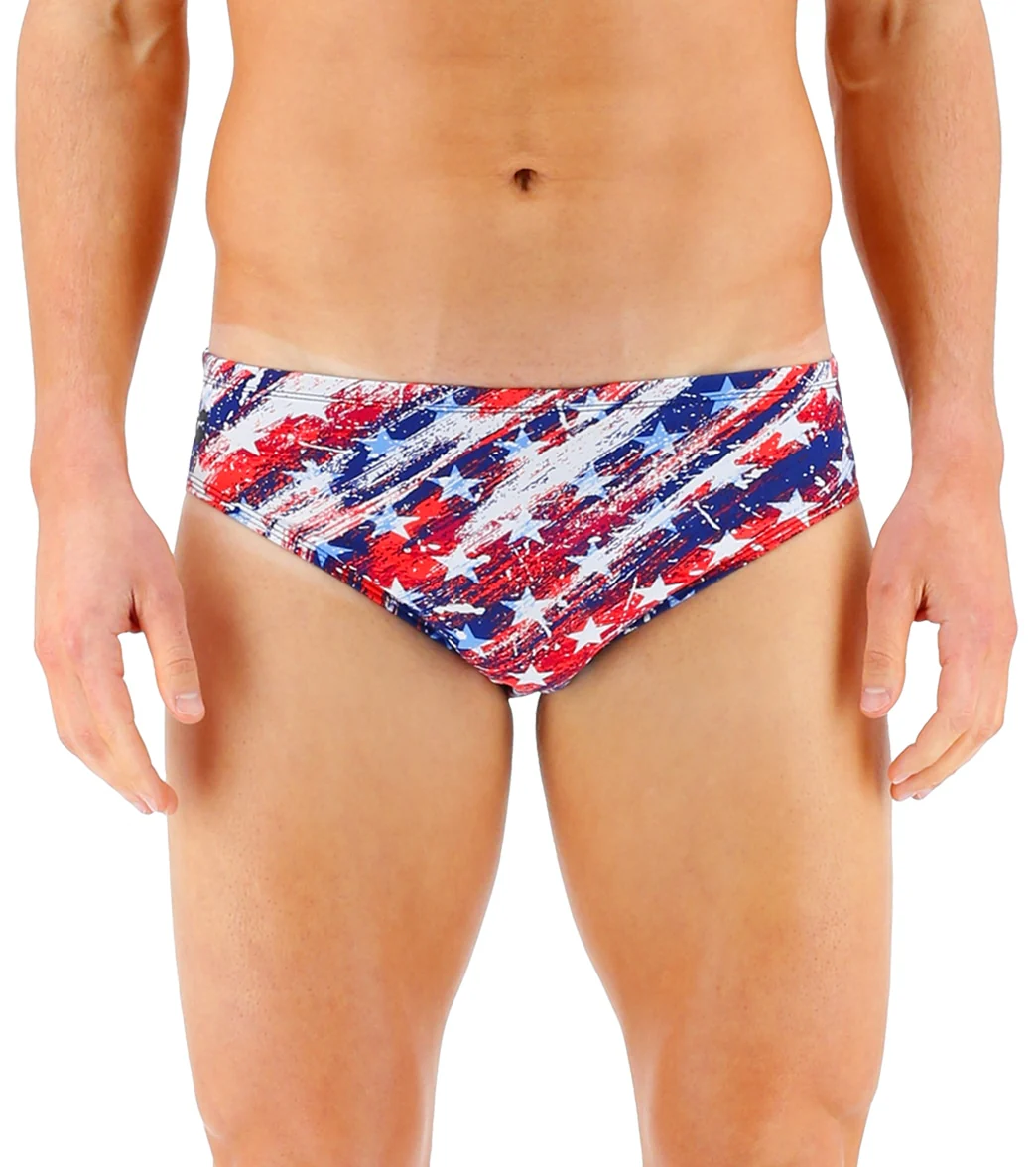 TYR Men's Homeland Racer Brief Swimsuit - Image 8