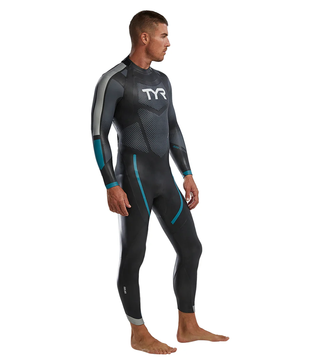 TYR Men's Hurricane Cat 3 Fullsleeve Triathlon Wetsuit - Image 3