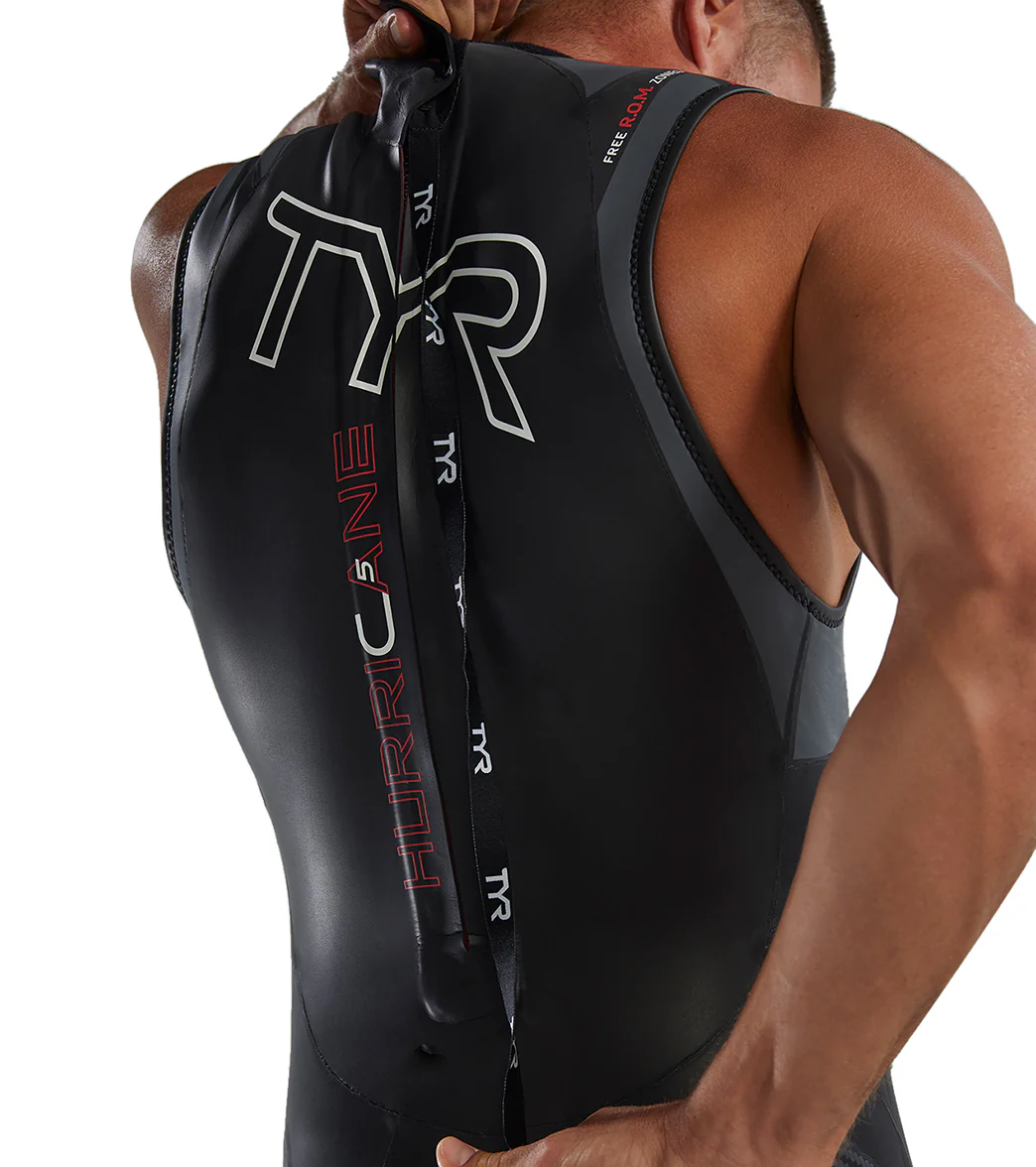 TYR Men's Hurricane Cat 5 Sleeveless Triathlon Wetsuit - Image 7