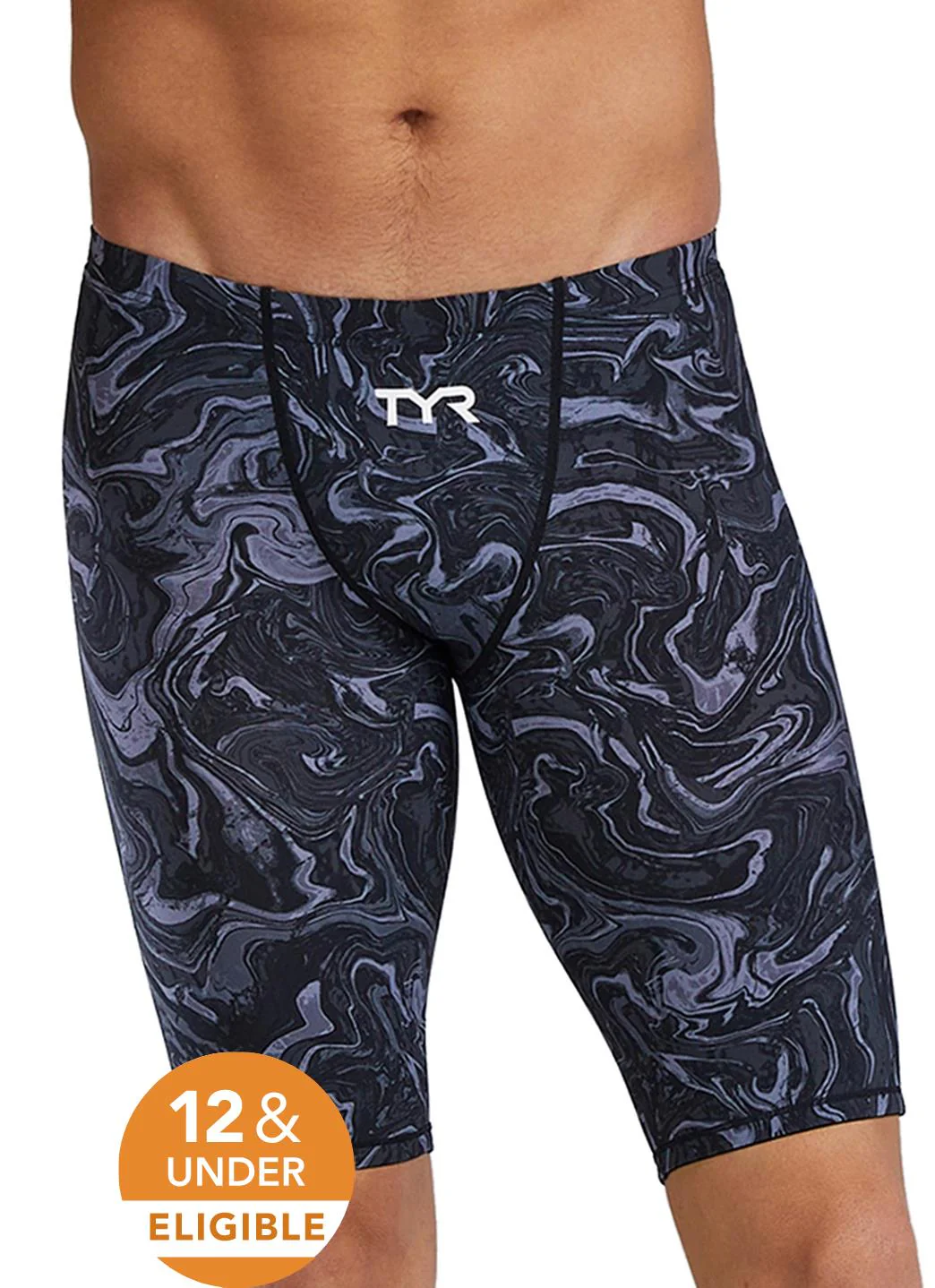 TYR Men's Hyperblitz Thresher Jammer Tech Suit Swimsuit - Image 15