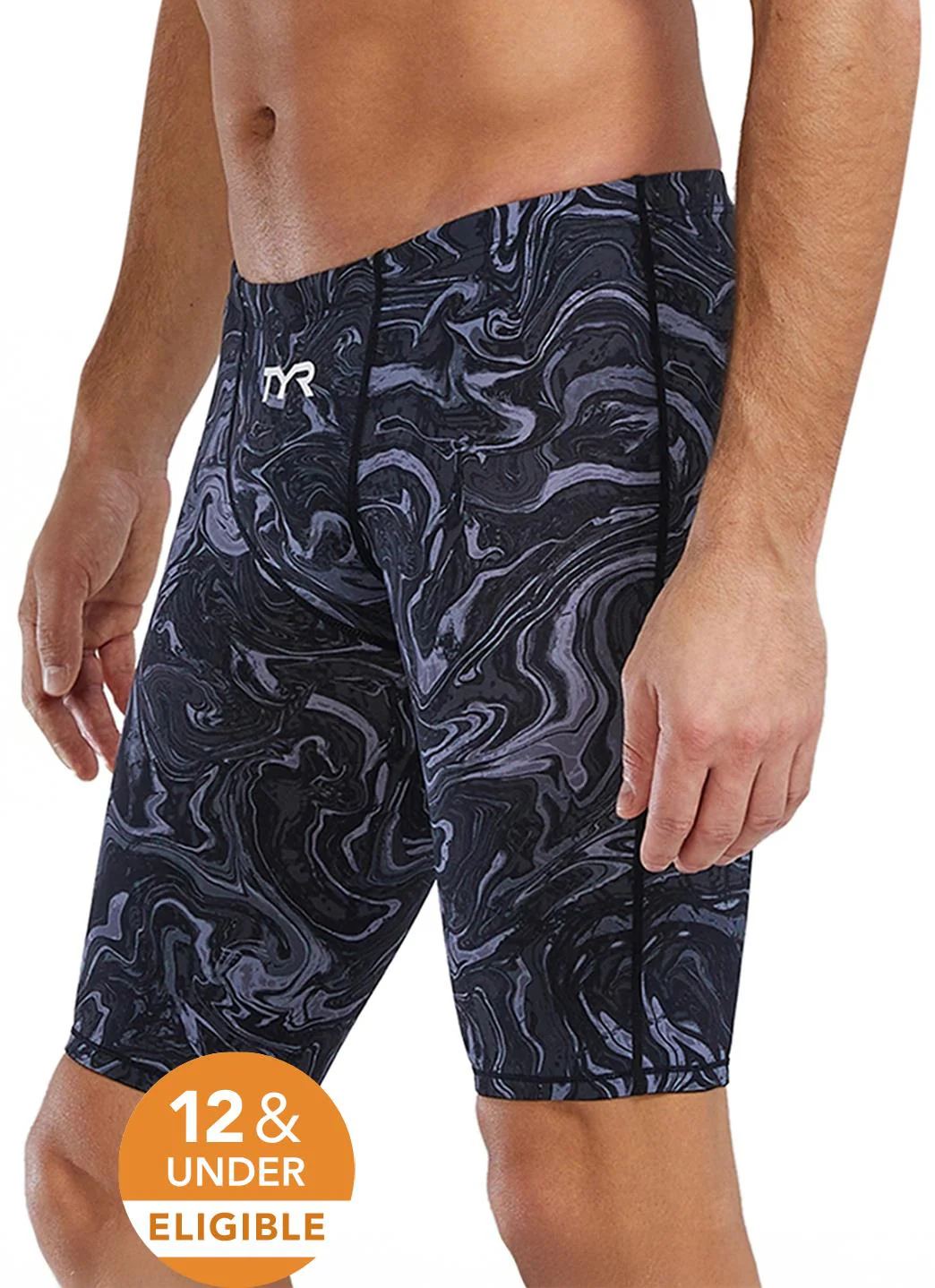 TYR Men's Hyperblitz Thresher Jammer Tech Suit Swimsuit - Image 18