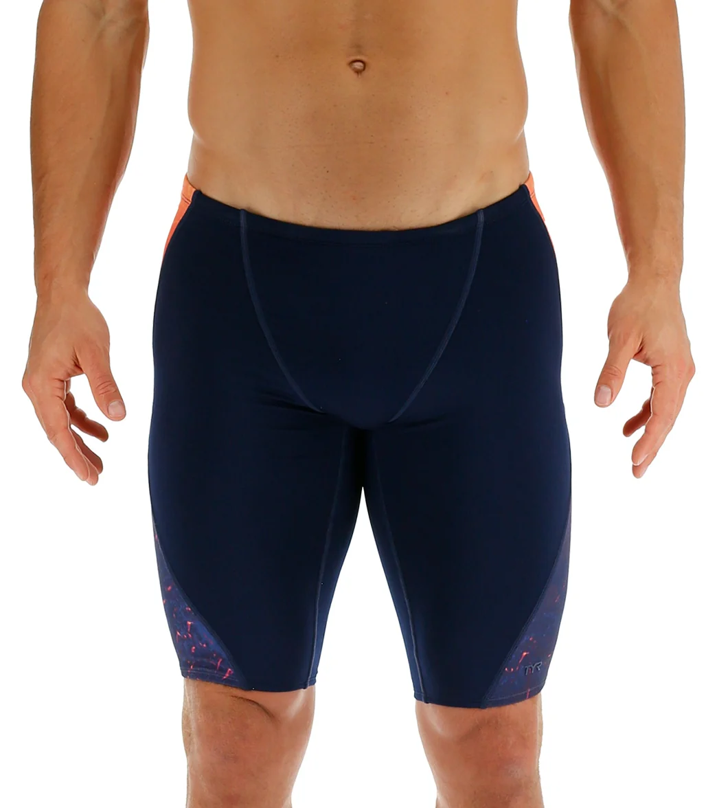 TYR Men's Infrared Blade Splice Jammer Swimsuit - Image 4
