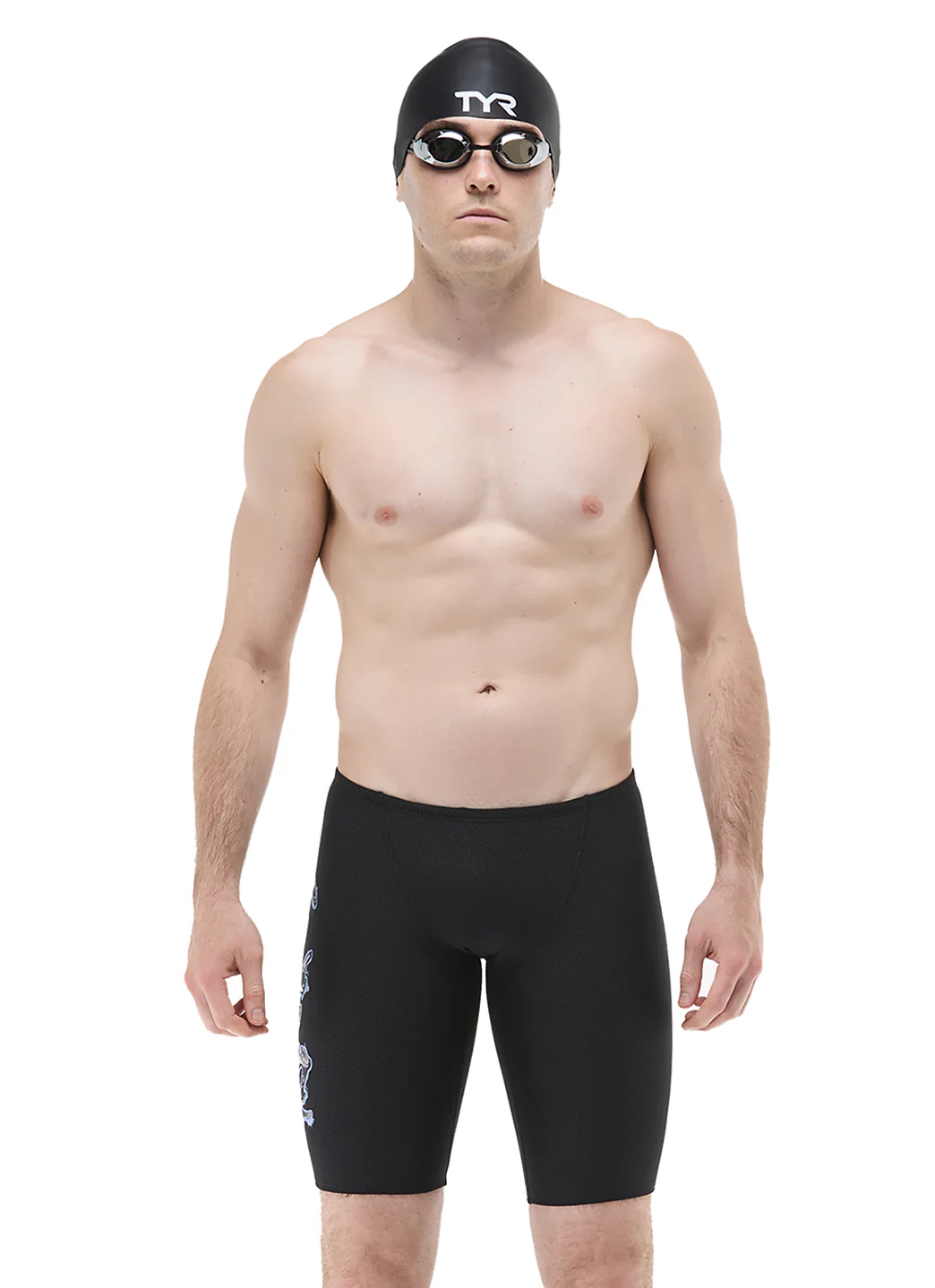 TYR Men's Large Logo Jammer Swimsuit - Image 2