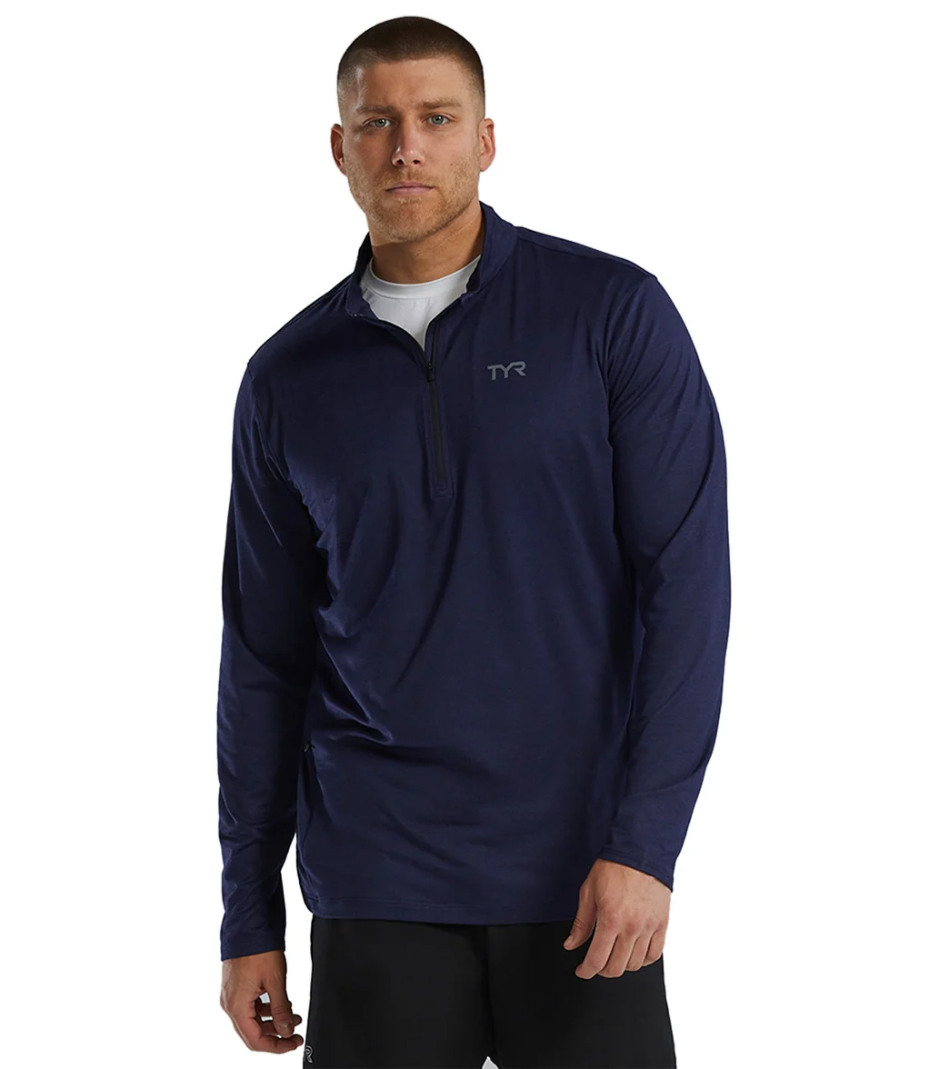 TYR Men's Long Sleeve Quarter Zip - Image 14