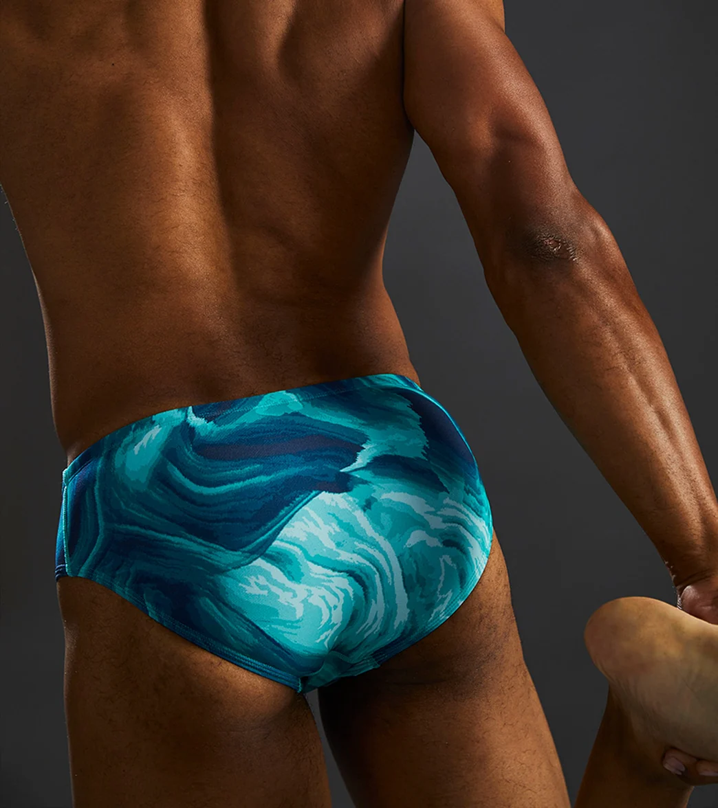 TYR Men's Mezio Racer Brief Swimsuit - Image 9
