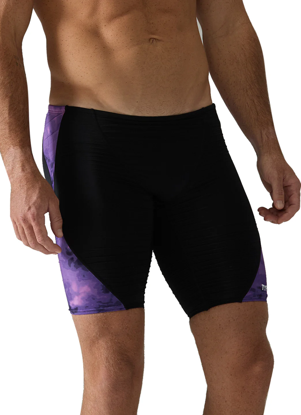 TYR Men's Miasma Durafast Lite Blade Splice Jammer Swimsuit