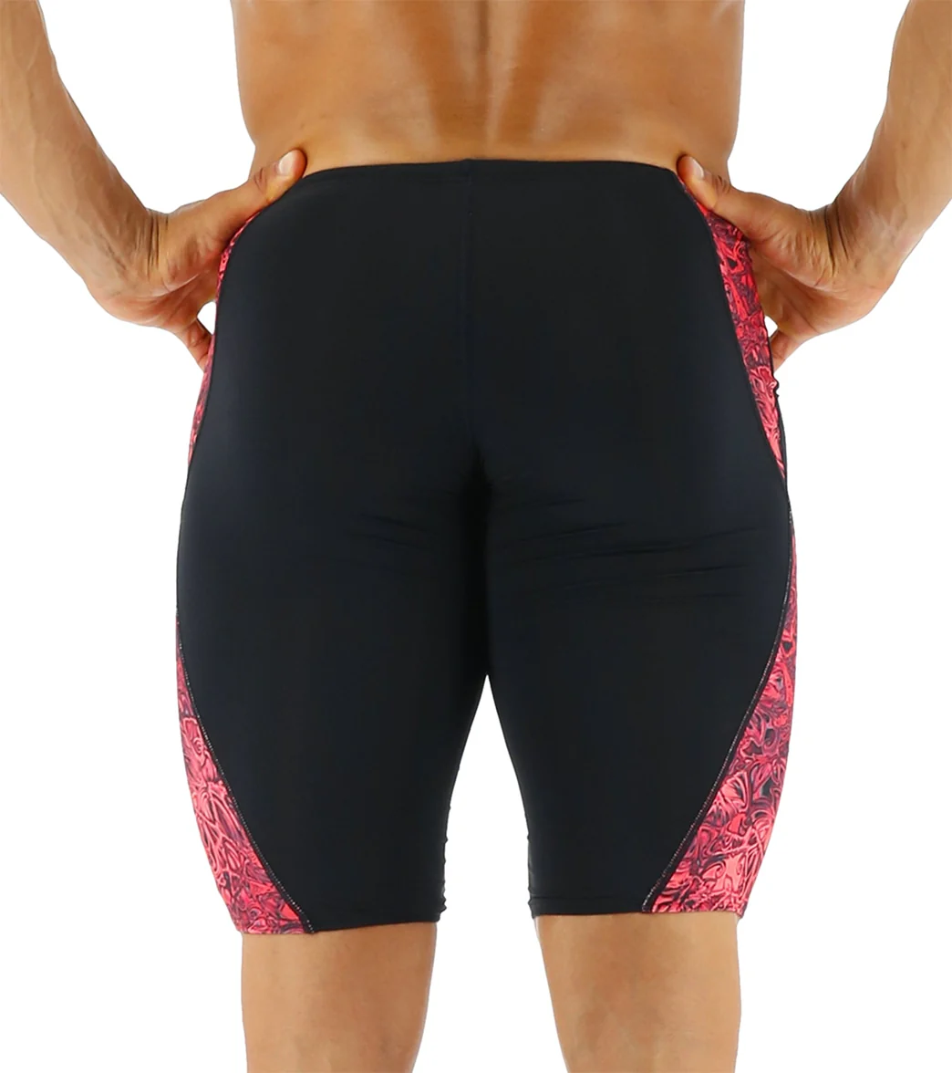 TYR Men's Nebulous Blade Splice Jammer Swimsuit - Image 9