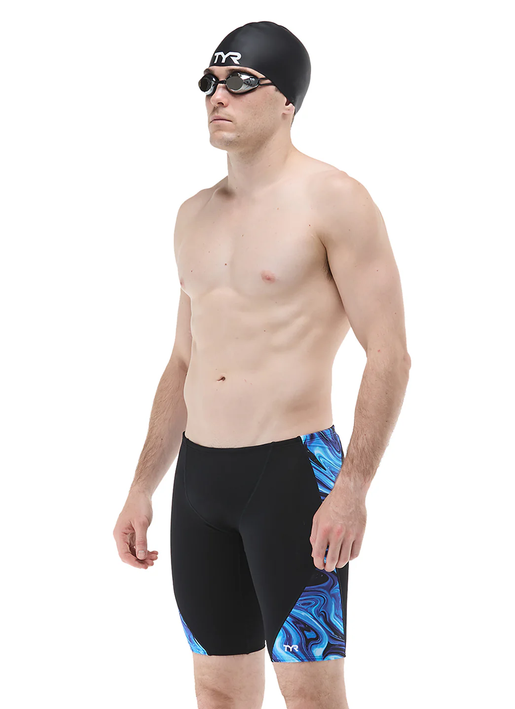 TYR Men's Olea Blade Splice Jammer Swimsuit - Image 10